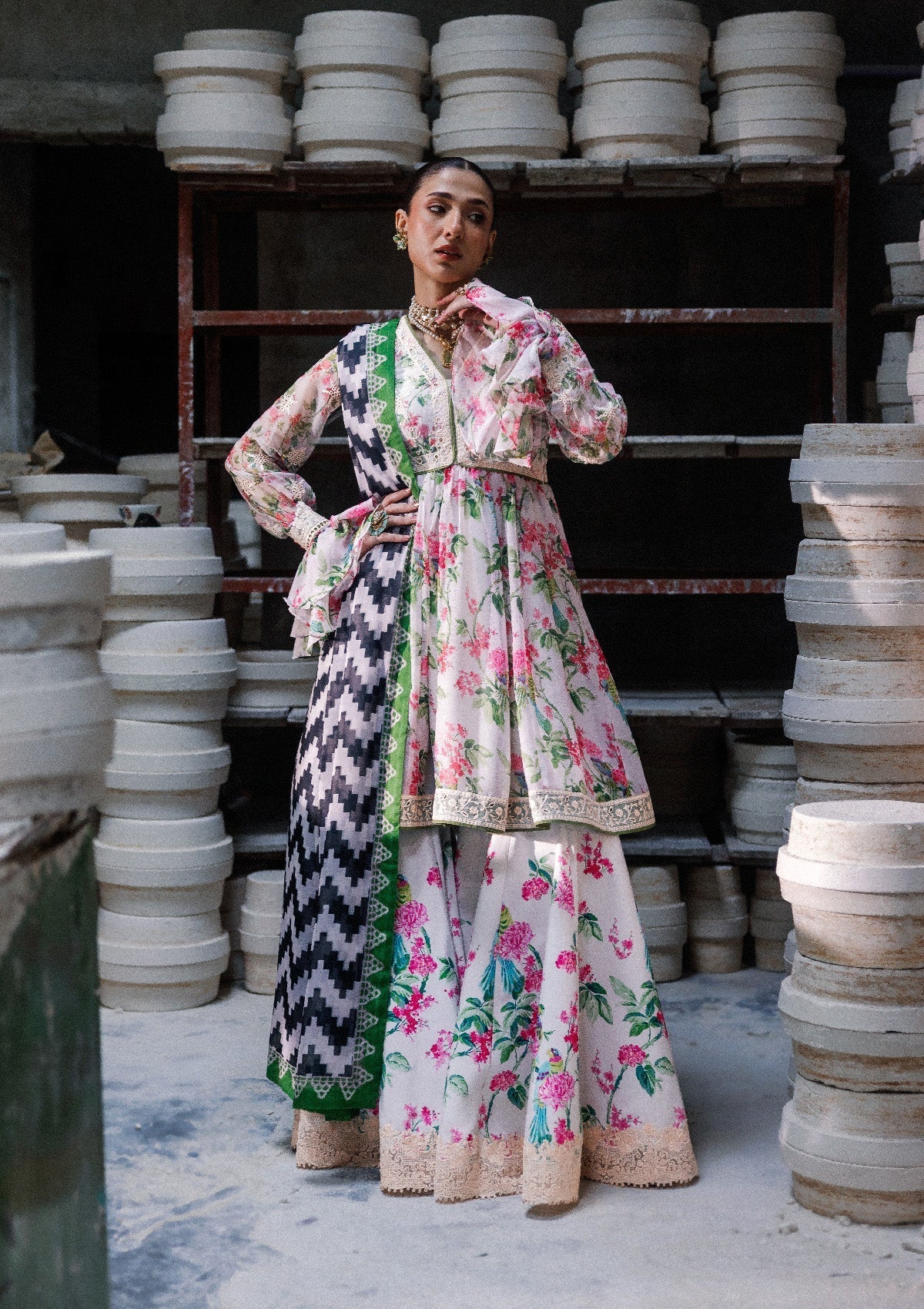 Aik Atelier | lady Aik 26 | Lady Aik - Look B2610 - by Libasekhas UK - Registered Vendor of : Aik Atelier - 100% Original Designer Dress