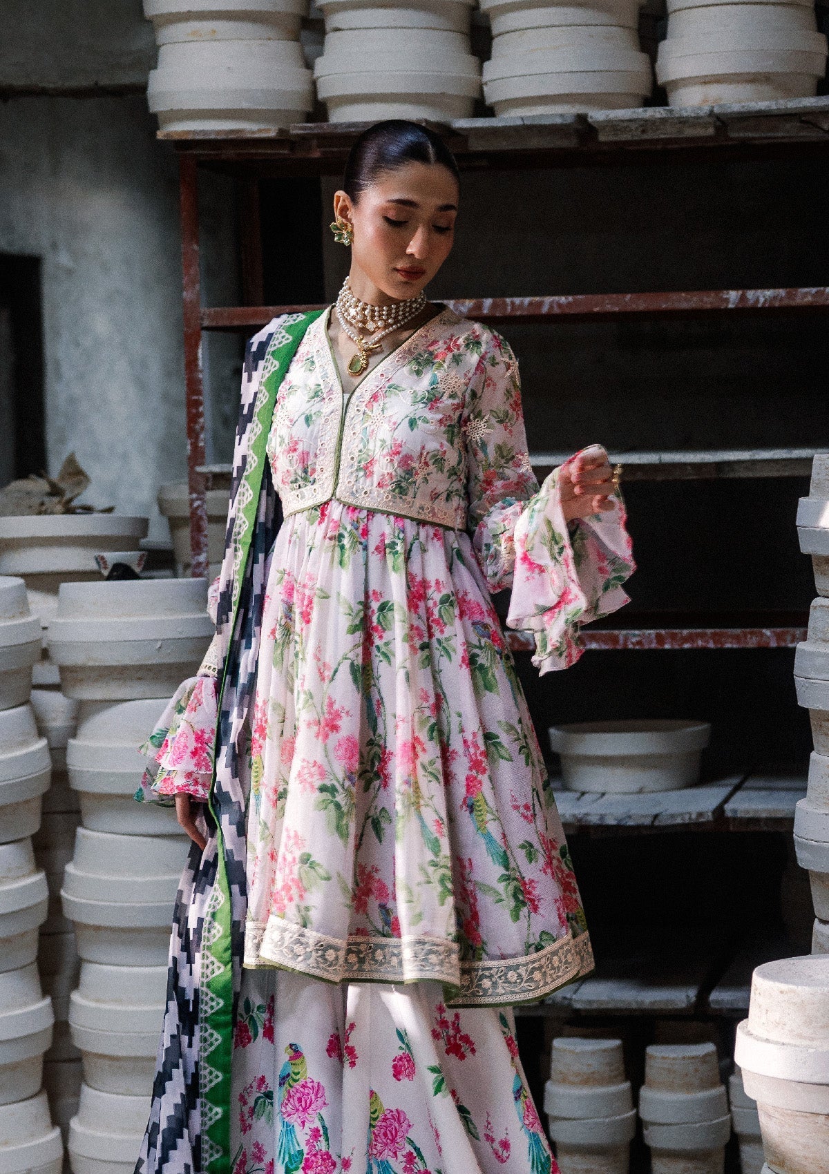 Aik Atelier | lady Aik 26 | Lady Aik - Look B2610 - by Libasekhas UK - Registered Vendor of : Aik Atelier - 100% Original Designer Dress