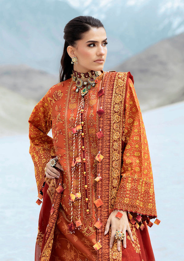 Rangrasiya | Lifestyle Summer Edit 25 | LOOK 07 - by - Libasekhas UK - Registered Vendor of : Aik Atelier - 100% Original Designer Dresss