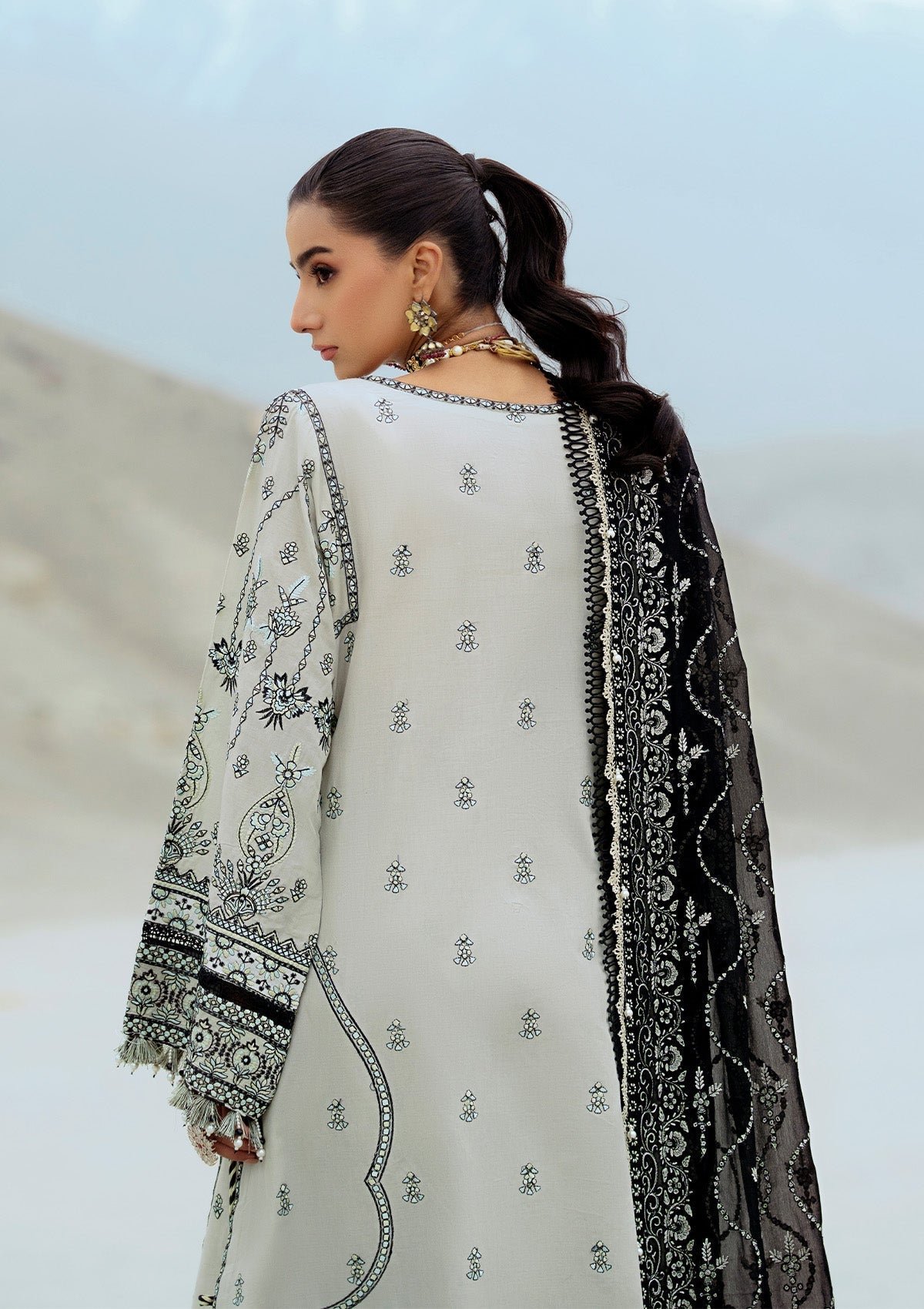 Rangrasiya | Lifestyle Summer Edit 25 | LOOK 08 - by - Libasekhas UK - Registered Vendor of : Aik Atelier - 100% Original Designer Dresss
