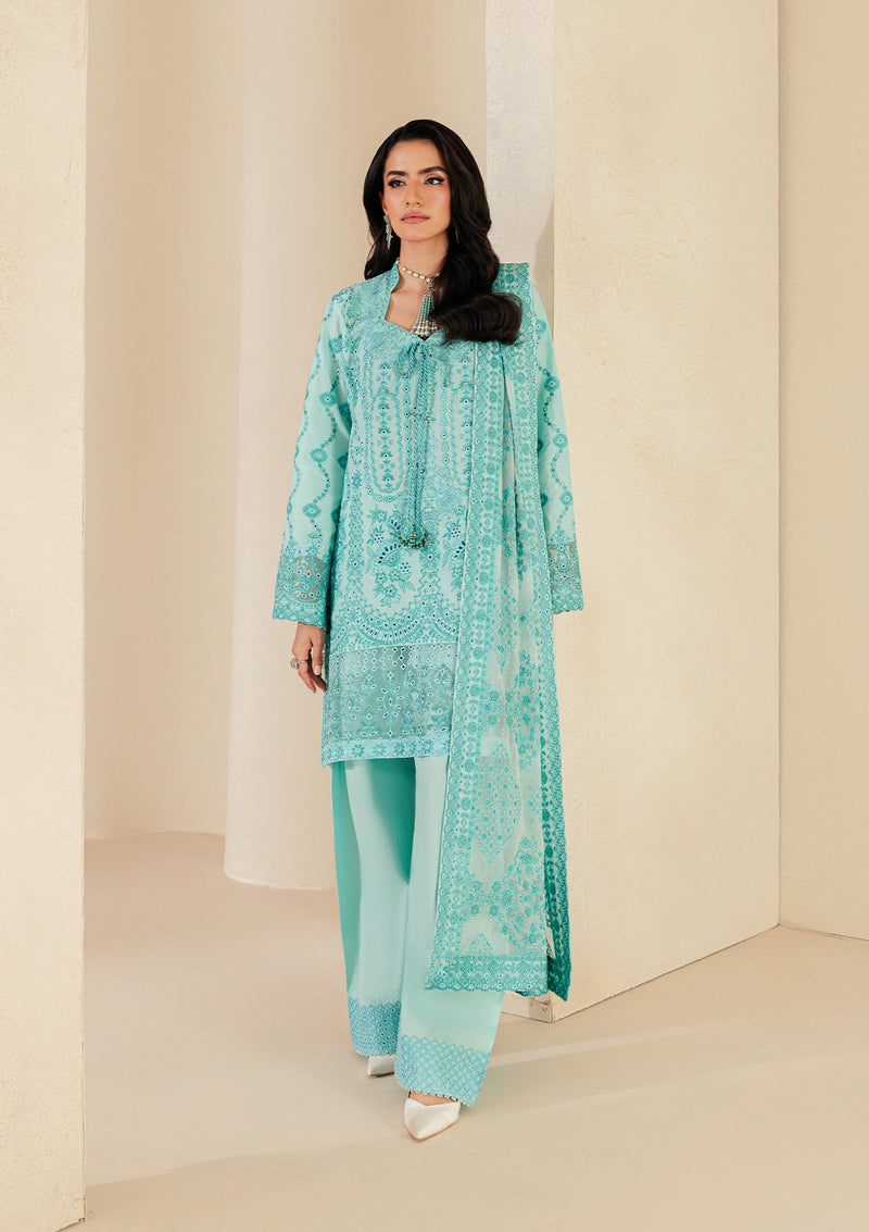 Aik Atelier | Lawn 26 | Look B2605A - by Libasekhas UK - Registered Vendor of : Aik Atelier - 100% Original Designer Dress