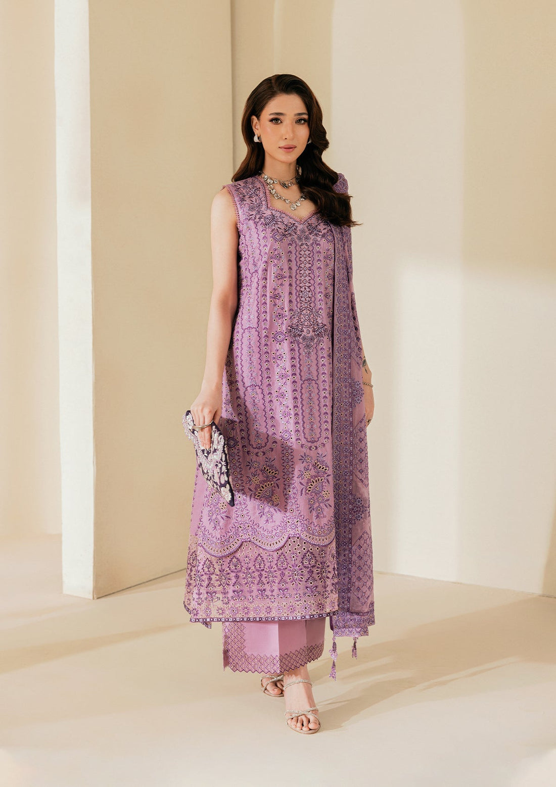 Aik Atelier | Lawn 26 | Look B2605B - by Libasekhas UK - Registered Vendor of : Aik Atelier - 100% Original Designer Dress