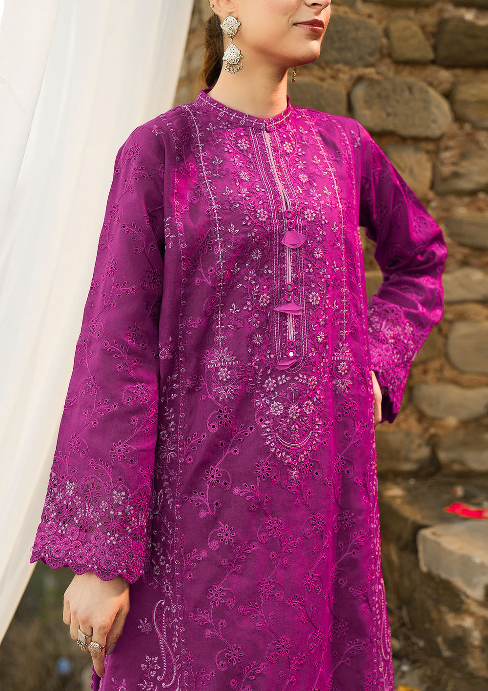 Aik Atelier | Pardes Lawn 24 | LOOK 04 - by - Libasekhas UK - Registered Vendor of : Aik Atelier - 100% Original Designer Dresss