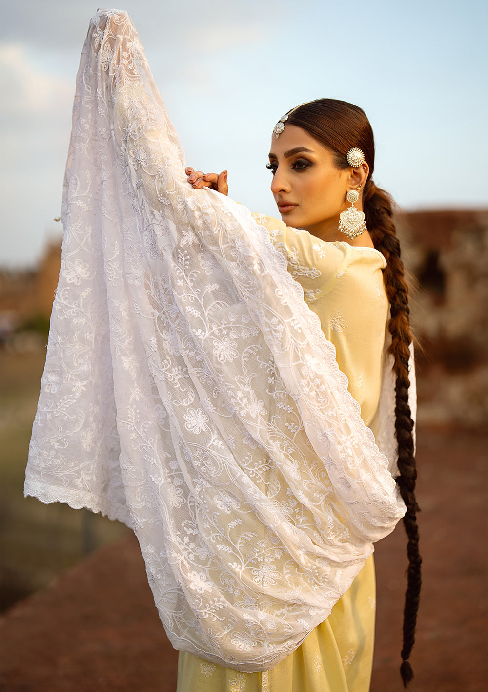 Aik Atelier | Pardes Lawn 24 | LOOK 06 - by - Libasekhas UK - Registered Vendor of : Aik Atelier - 100% Original Designer Dresss