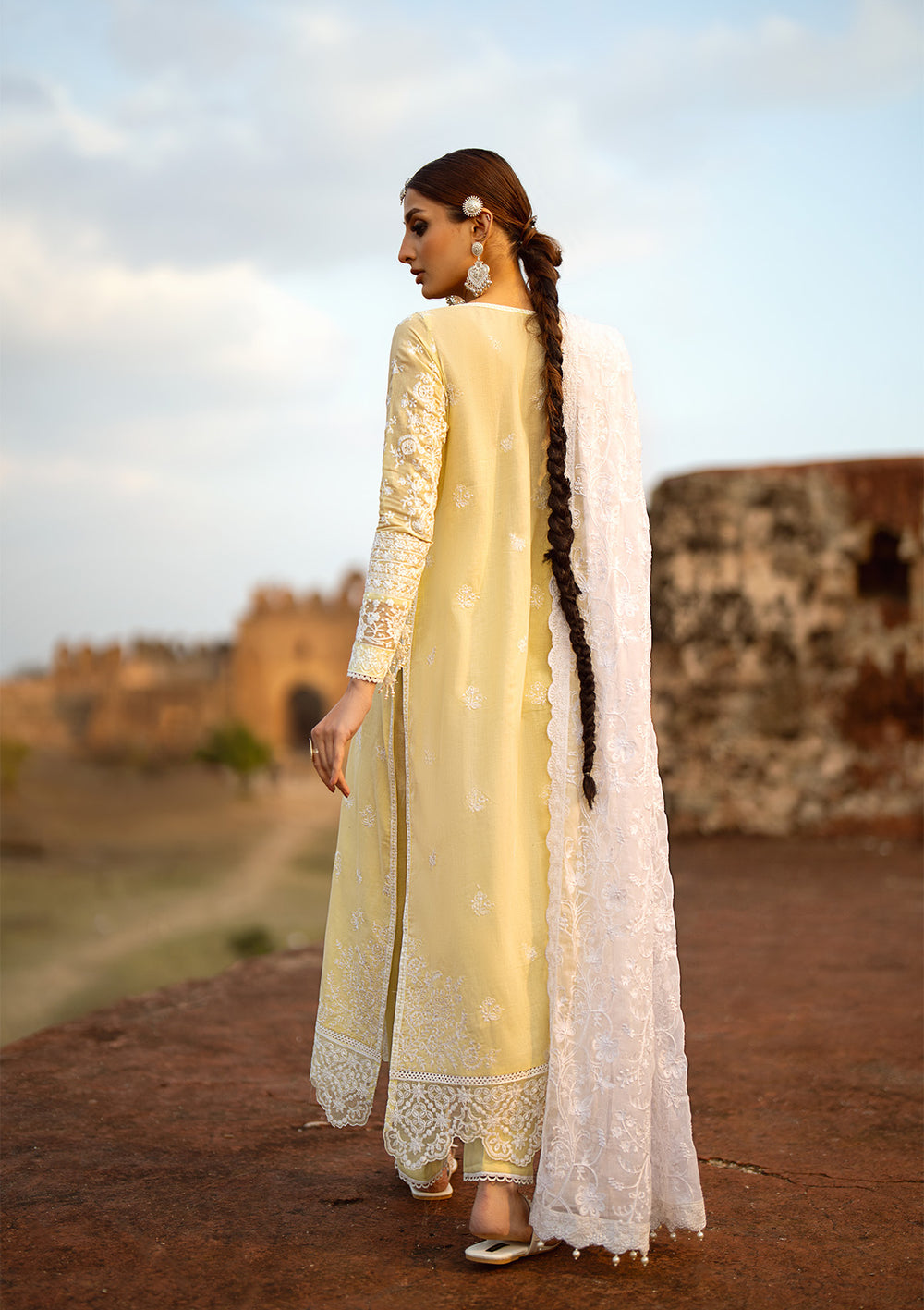 Aik Atelier | Pardes Lawn 24 | LOOK 06 - by - Libasekhas UK - Registered Vendor of : Aik Atelier - 100% Original Designer Dresss
