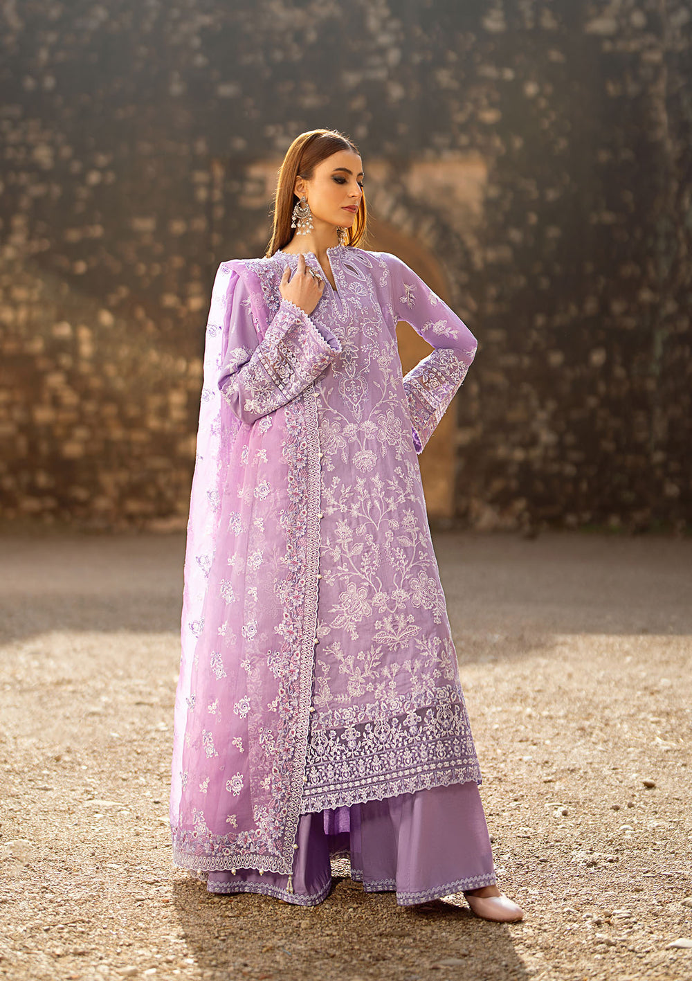Aik Atelier | Pardes Lawn 24 | LOOK 07 - by - Libasekhas UK - Registered Vendor of : Aik Atelier - 100% Original Designer Dresss