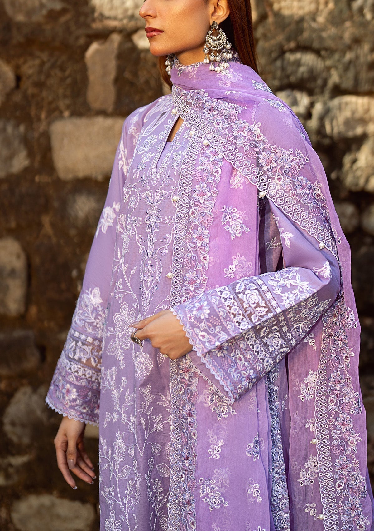 Aik Atelier | Pardes Lawn 24 | LOOK 07 - by - Libasekhas UK - Registered Vendor of : Aik Atelier - 100% Original Designer Dresss
