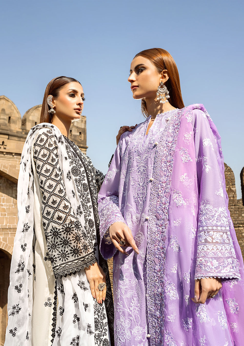 Aik Atelier | Pardes Lawn 24 | LOOK 07 - by - Libasekhas UK - Registered Vendor of : Aik Atelier - 100% Original Designer Dresss