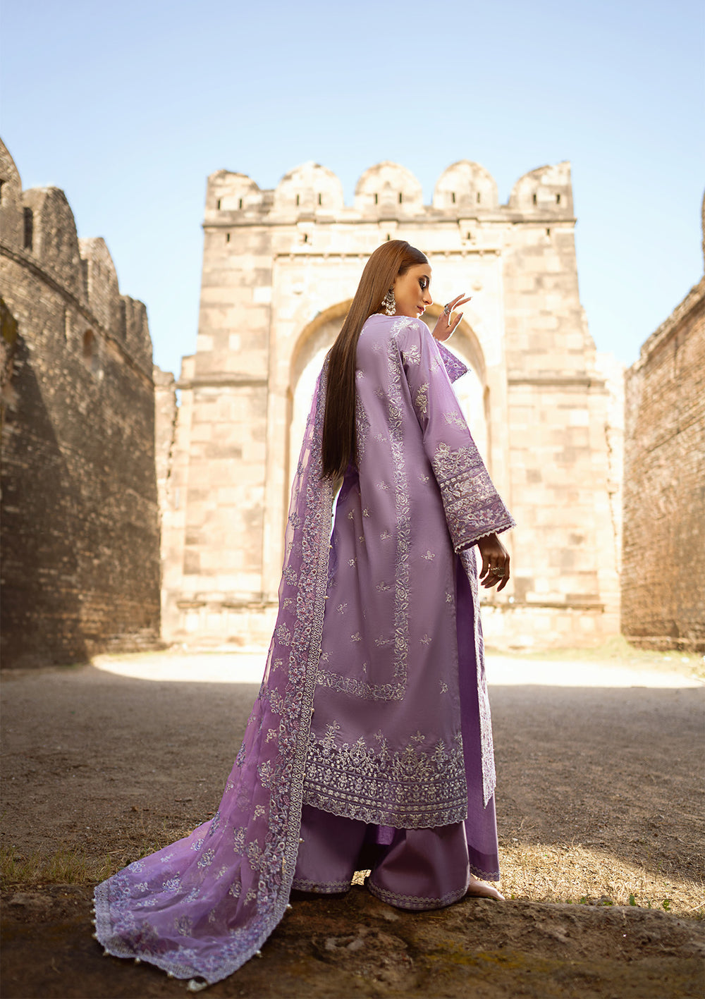 Aik Atelier | Pardes Lawn 24 | LOOK 07 - by - Libasekhas UK - Registered Vendor of : Aik Atelier - 100% Original Designer Dresss