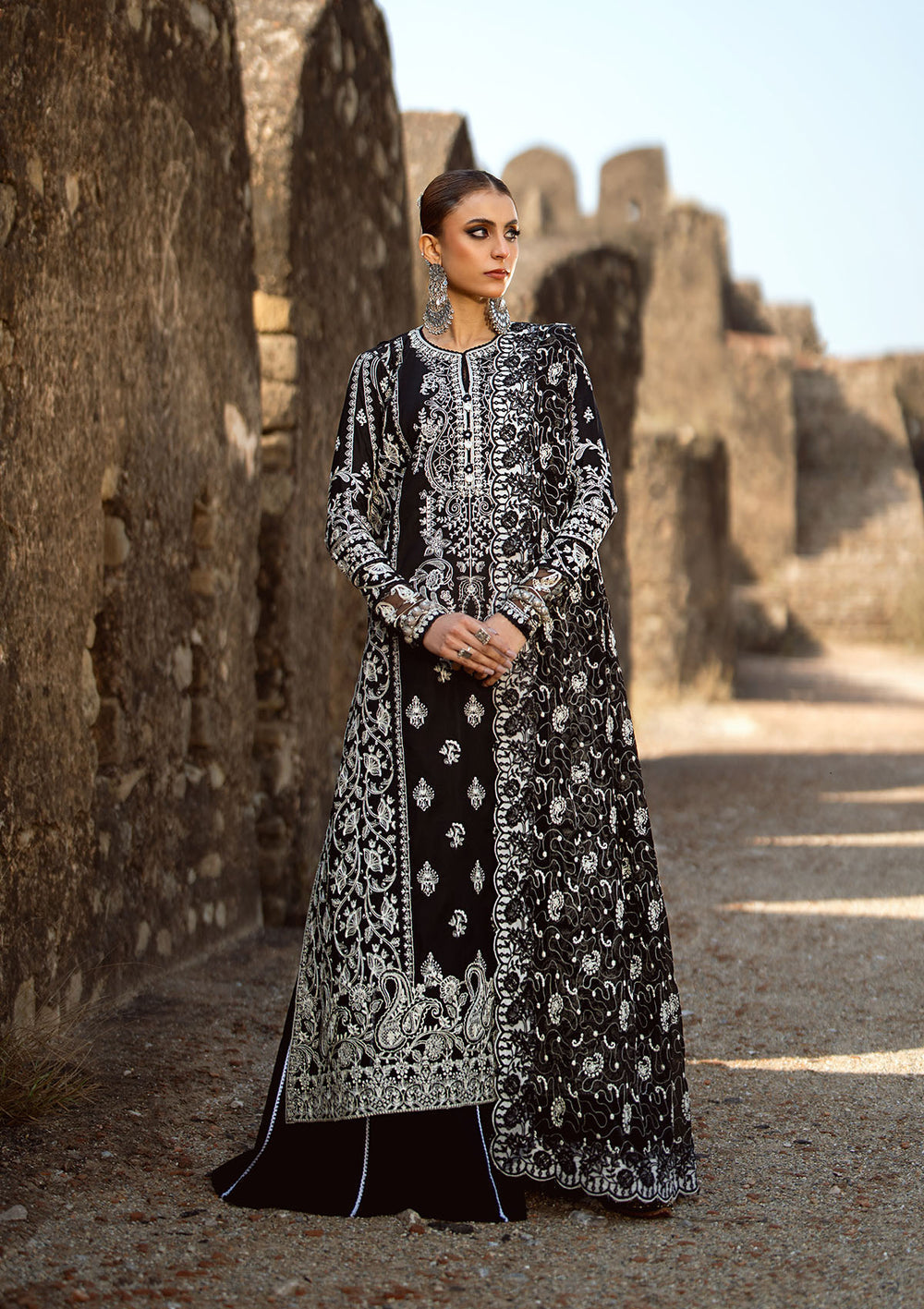 Aik Atelier | Pardes Lawn 24 | LOOK 08 - by - Libasekhas UK - Registered Vendor of : Aik Atelier - 100% Original Designer Dresss