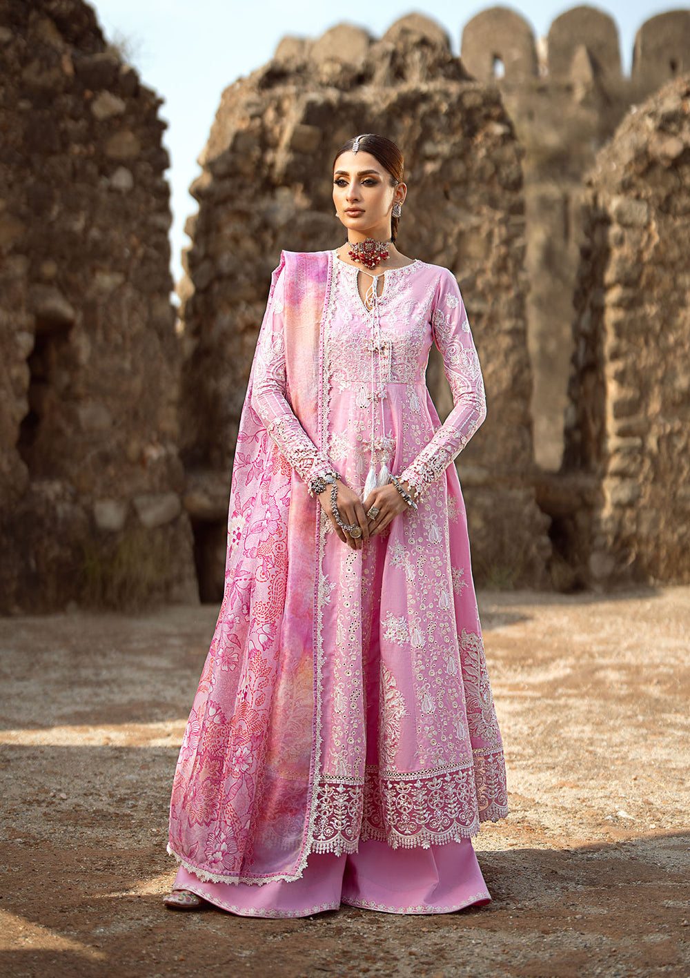 Aik Atelier | Pardes Lawn 24 | LOOK 09 - by - Libasekhas UK - Registered Vendor of : Aik Atelier - 100% Original Designer Dresss
