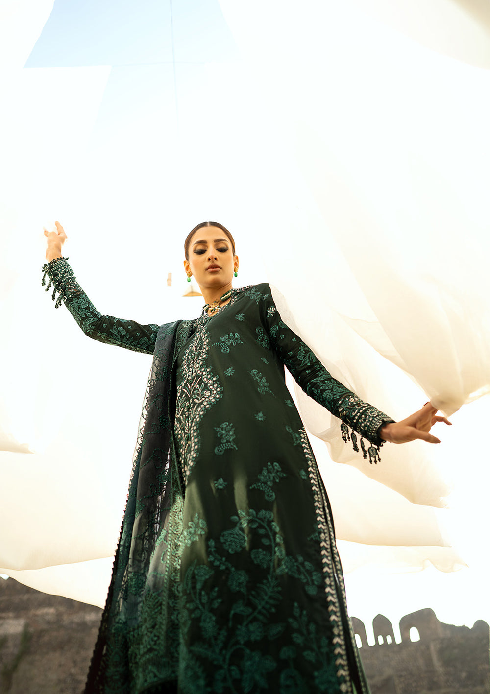 Aik Atelier | Pardes Lawn 24 | LOOK 10 - by - Libasekhas UK - Registered Vendor of : Aik Atelier - 100% Original Designer Dresss