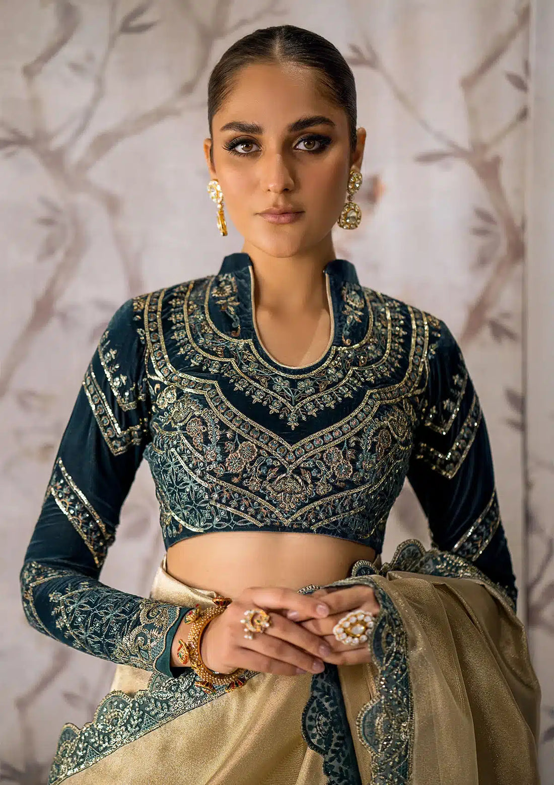 Aik Atelier | The Sari Edit | 04 - by - Libasekhas UK - Registered Vendor of : Aik Atelier - 100% Original Designer Dresss