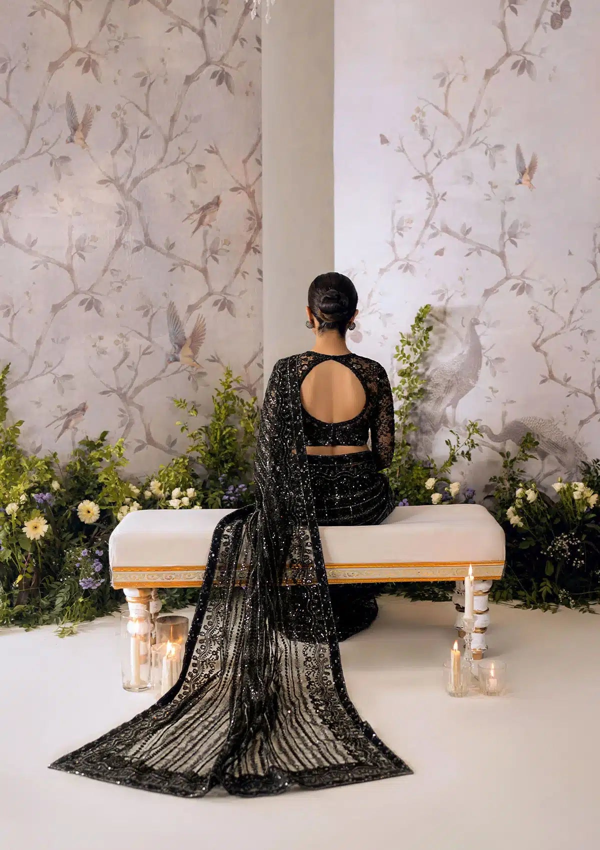 Aik Atelier | The Sari Edit | 05 - by - Libasekhas UK - Registered Vendor of : Aik Atelier - 100% Original Designer Dresss