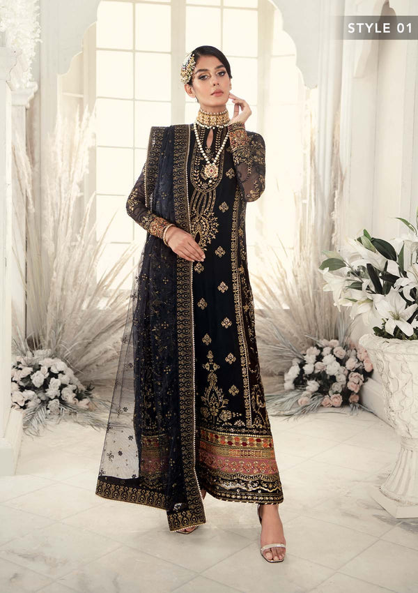 Aik Atelier | Wedding Festive 23 | WF-LOOK 05 - by - Libasekhas UK - Registered Vendor of : Aik Atelier - 100% Original Designer Dresss