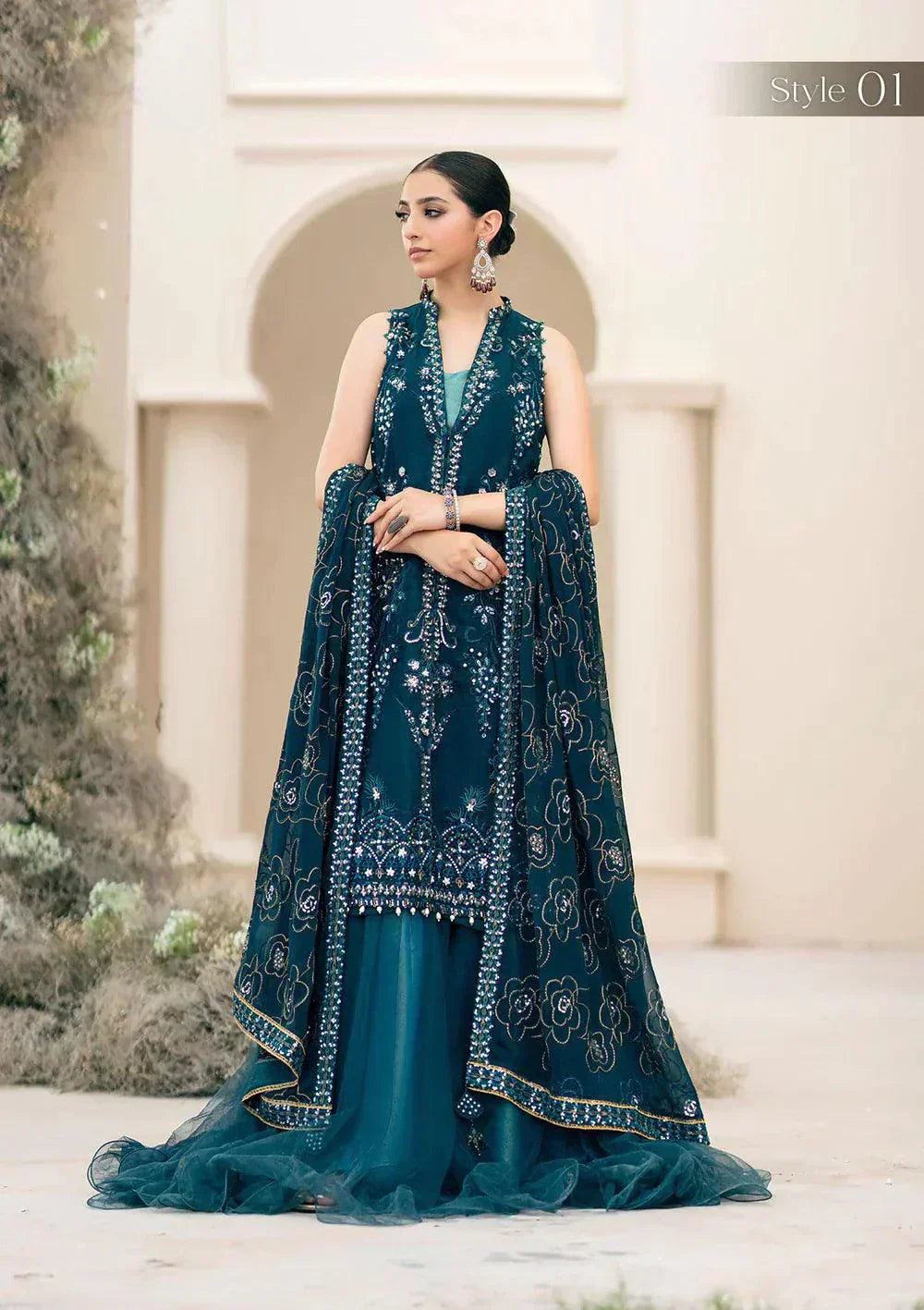 Aik Atelier | Wedding Festive 23 | 07 - by - Libasekhas UK - Registered Vendor of : Aik Atelier - 100% Original Designer Dresss