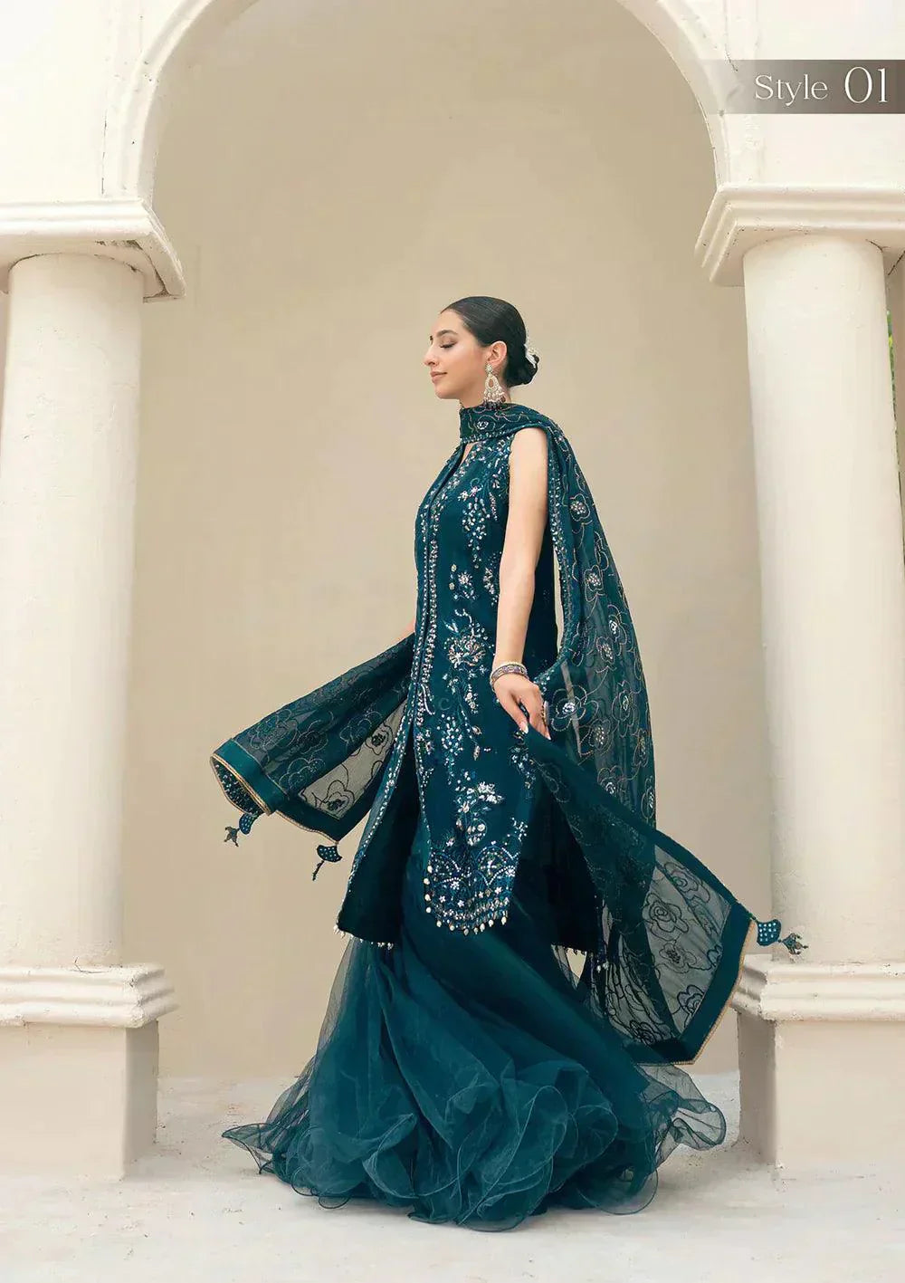 Aik Atelier | Wedding Festive 23 | 07 - by - Libasekhas UK - Registered Vendor of : Aik Atelier - 100% Original Designer Dresss