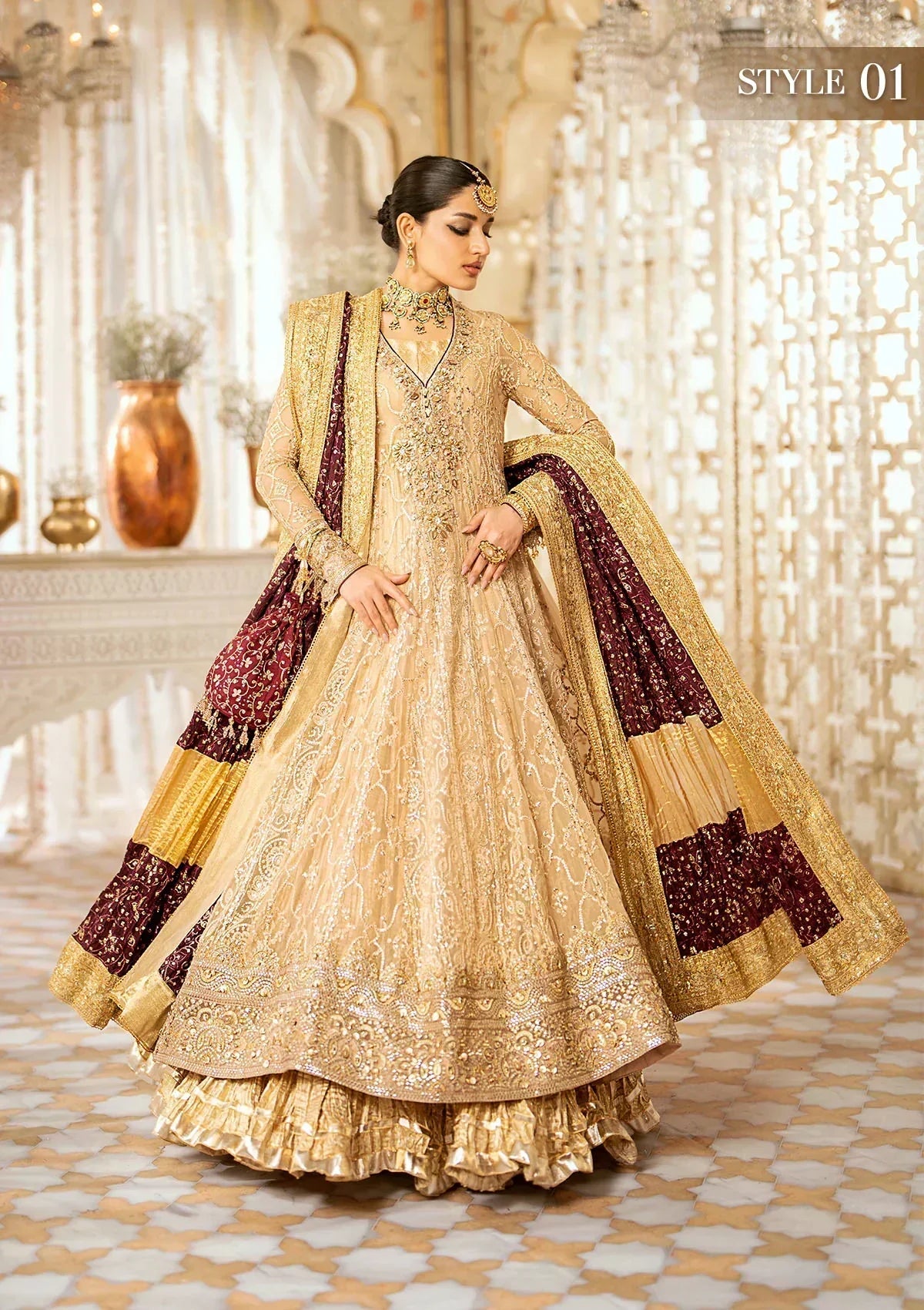 Aik Atelier | Wedding Festive 24 | 08 - by - Libasekhas UK - Registered Vendor of : Aik Atelier - 100% Original Designer Dresss
