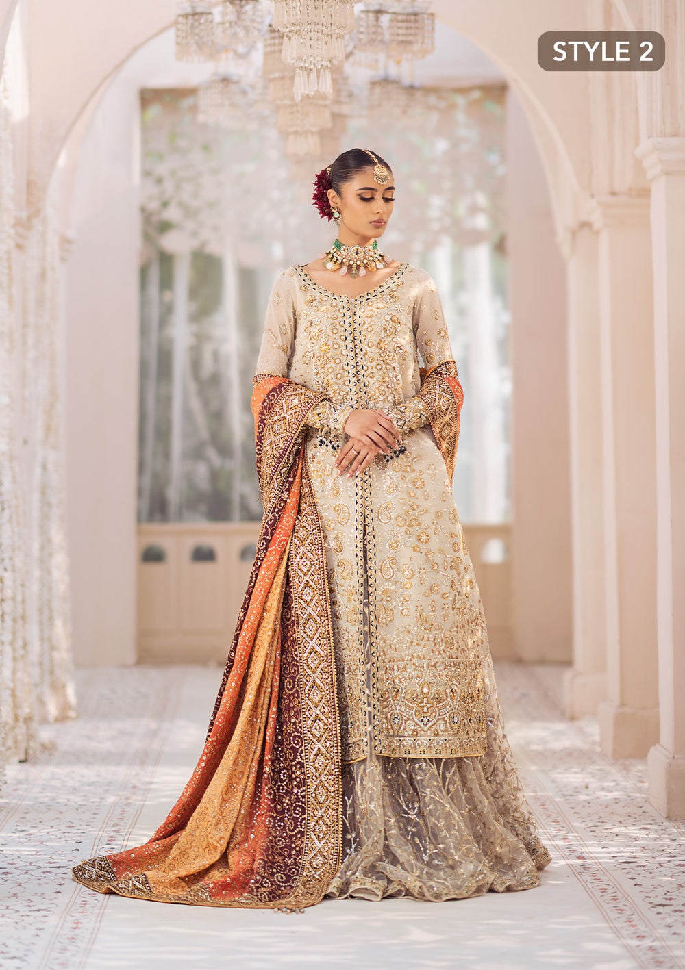 Aik Atelier | Wedding Festive 24 | LOOK 01 - by - Libasekhas UK - Registered Vendor of : Aik Atelier - 100% Original Designer Dresss