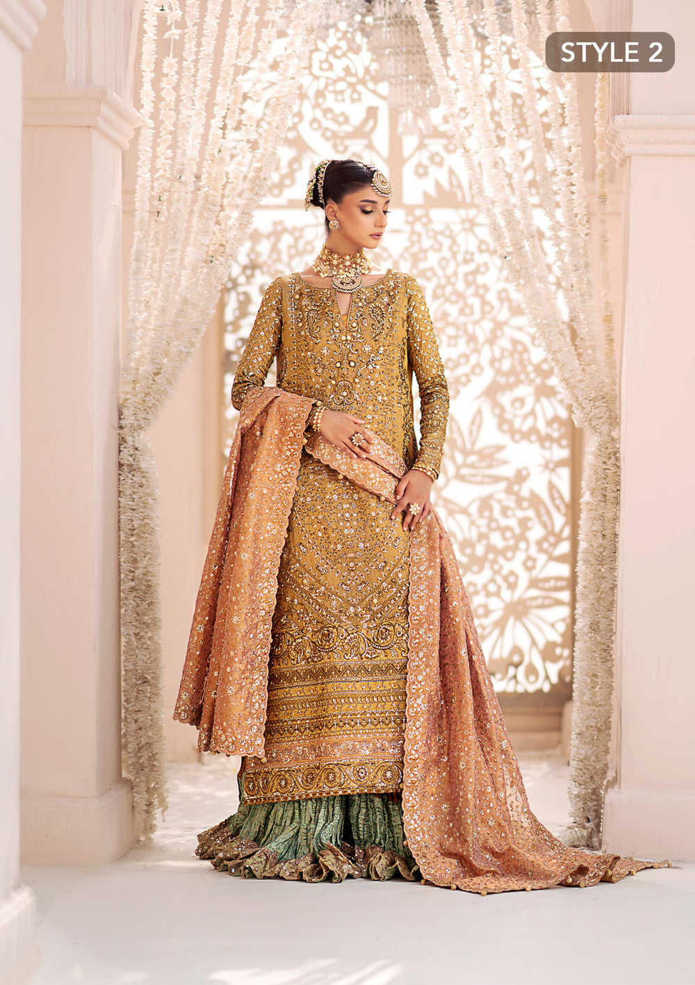 Aik Atelier | Wedding Festive 24 | LOOK 02 - by - Libasekhas UK - Registered Vendor of : Aik Atelier - 100% Original Designer Dresss