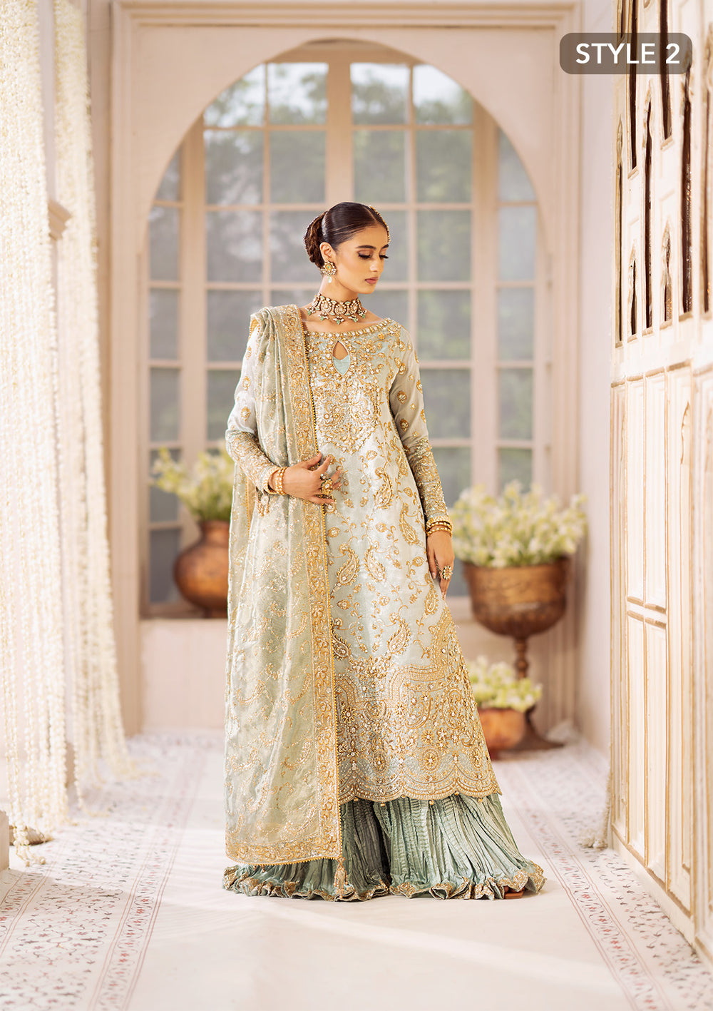 Aik Atelier | Wedding Festive 24 | LOOK 03 - by - Libasekhas UK - Registered Vendor of : Aik Atelier - 100% Original Designer Dresss