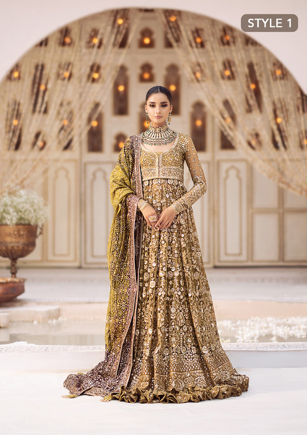 Aik Atelier | Wedding Festive 24 | LOOK 04 - by - Libasekhas UK - Registered Vendor of : Aik Atelier - 100% Original Designer Dresss