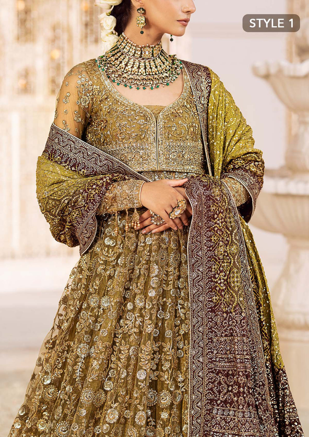 Aik Atelier | Wedding Festive 24 | LOOK 04 - by - Libasekhas UK - Registered Vendor of : Aik Atelier - 100% Original Designer Dresss