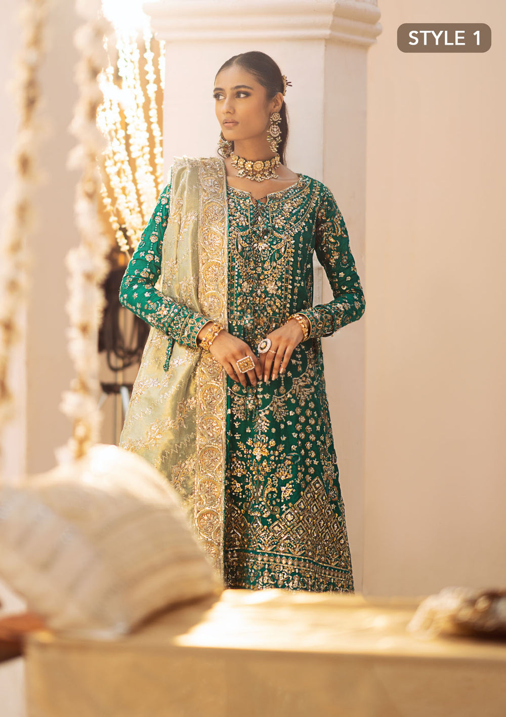 Aik Atelier | Wedding Festive 24 | LOOK 09 - by - Libasekhas UK - Registered Vendor of : Aik Atelier - 100% Original Designer Dresss