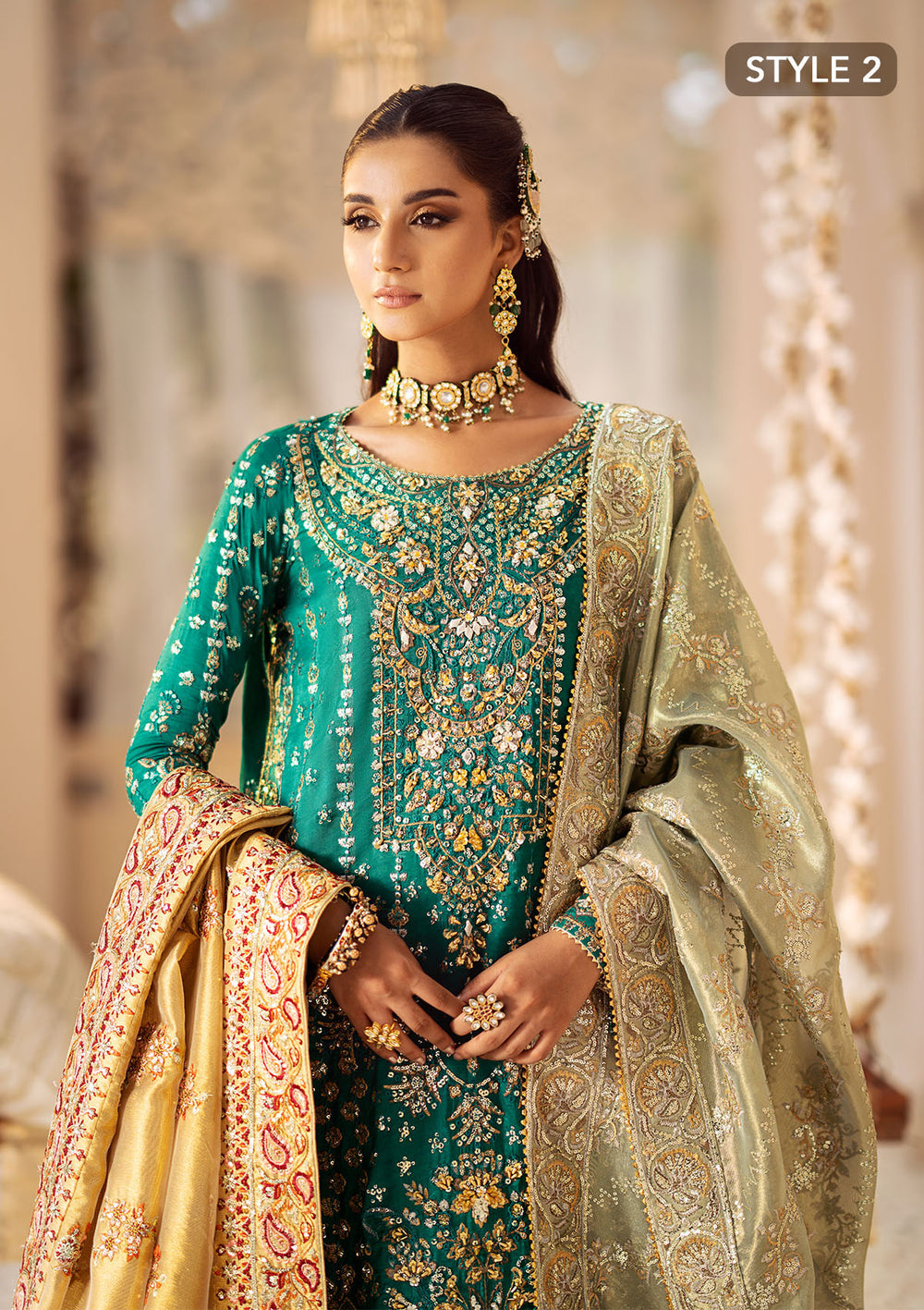 Aik Atelier | Wedding Festive 24 | LOOK 09 - by - Libasekhas UK - Registered Vendor of : Aik Atelier - 100% Original Designer Dresss
