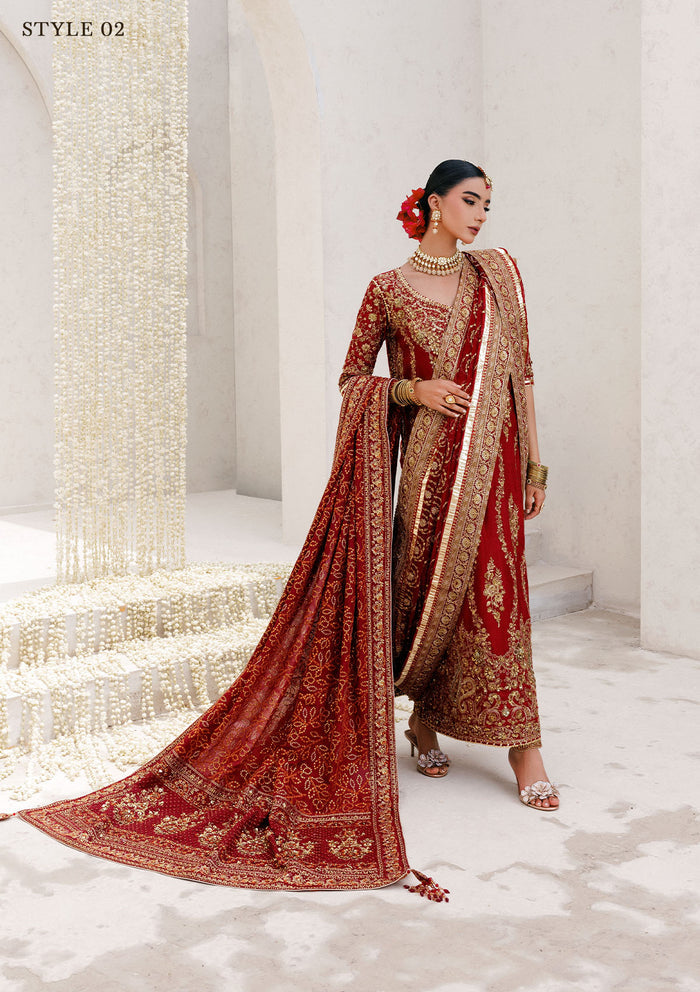 Aik Atelier | Wedding Festive 25 | WEDDING FESTIVE '25 VOL. 2 - LOOK 01 - by Libasekhas UK - Registered Vendor of : Aik Atelier - 100% Original Designer Dress
