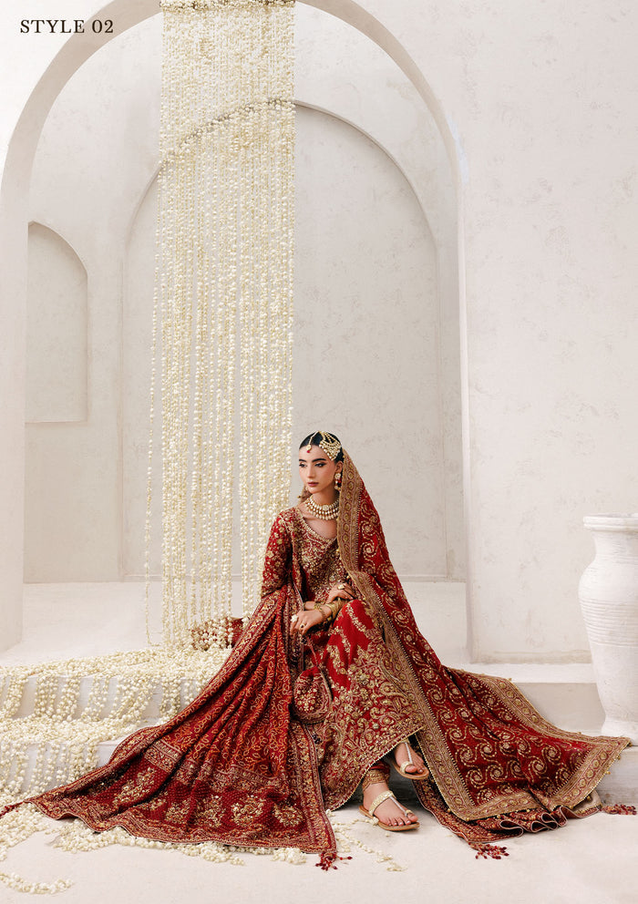 Aik Atelier | Wedding Festive 25 | WEDDING FESTIVE '25 VOL. 2 - LOOK 01 - by Libasekhas UK - Registered Vendor of : Aik Atelier - 100% Original Designer Dress
