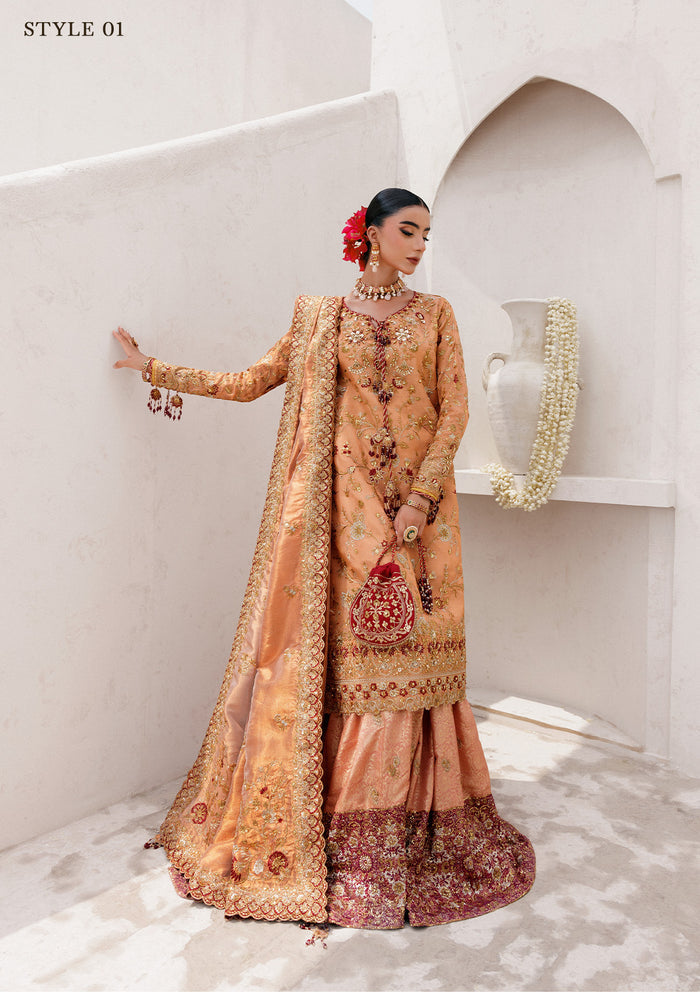 Aik Atelier | Wedding Festive 25 | WEDDING FESTIVE '25 VOL. 2 - LOOK 02 - by Libasekhas UK - Registered Vendor of : Aik Atelier - 100% Original Designer Dress