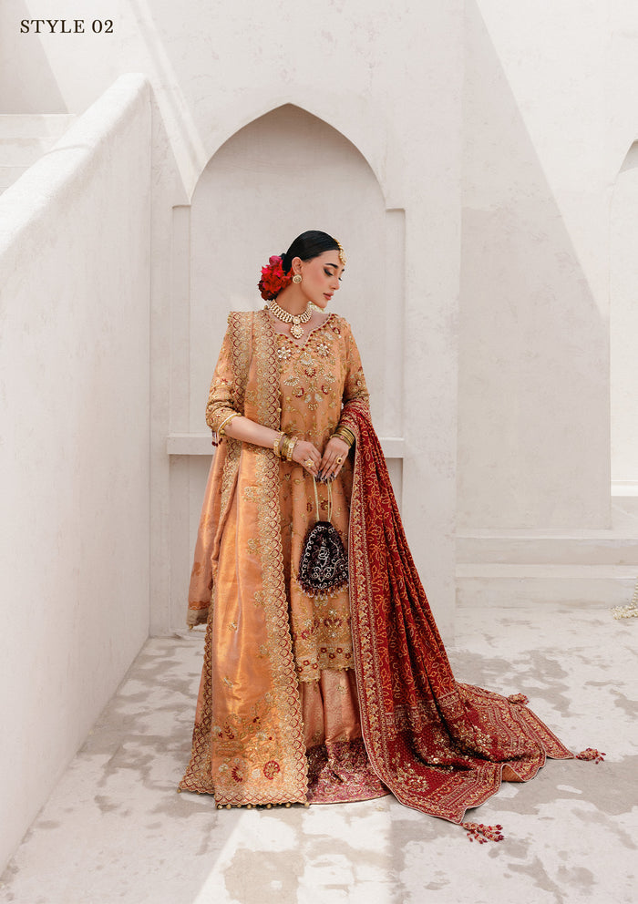 Aik Atelier | Wedding Festive 25 | WEDDING FESTIVE '25 VOL. 2 - LOOK 02 - by Libasekhas UK - Registered Vendor of : Aik Atelier - 100% Original Designer Dress