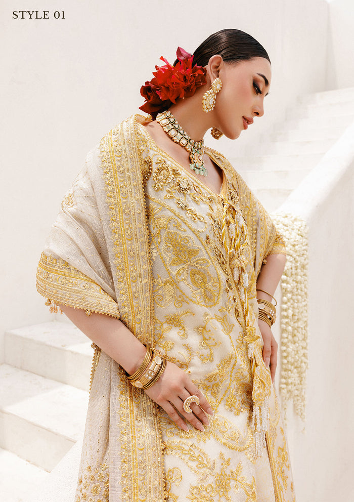 Aik Atelier | Wedding Festive 25 | WEDDING FESTIVE '25 VOL. 2 - LOOK 03 - by Libasekhas UK - Registered Vendor of : Aik Atelier - 100% Original Designer Dress