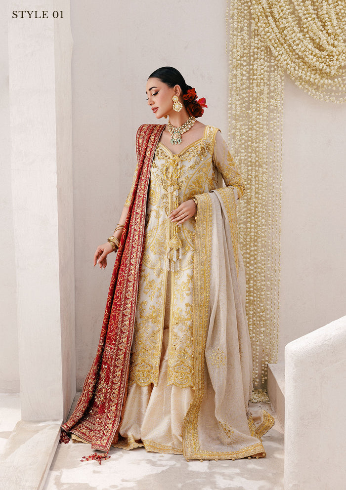 Aik Atelier | Wedding Festive 25 | WEDDING FESTIVE '25 VOL. 2 - LOOK 03 - by Libasekhas UK - Registered Vendor of : Aik Atelier - 100% Original Designer Dress