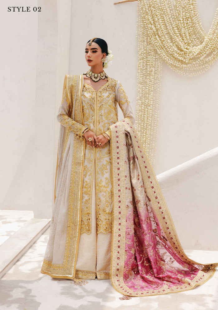 Aik Atelier | Wedding Festive 25 | WEDDING FESTIVE '25 VOL. 2 - LOOK 03 - by Libasekhas UK - Registered Vendor of : Aik Atelier - 100% Original Designer Dress