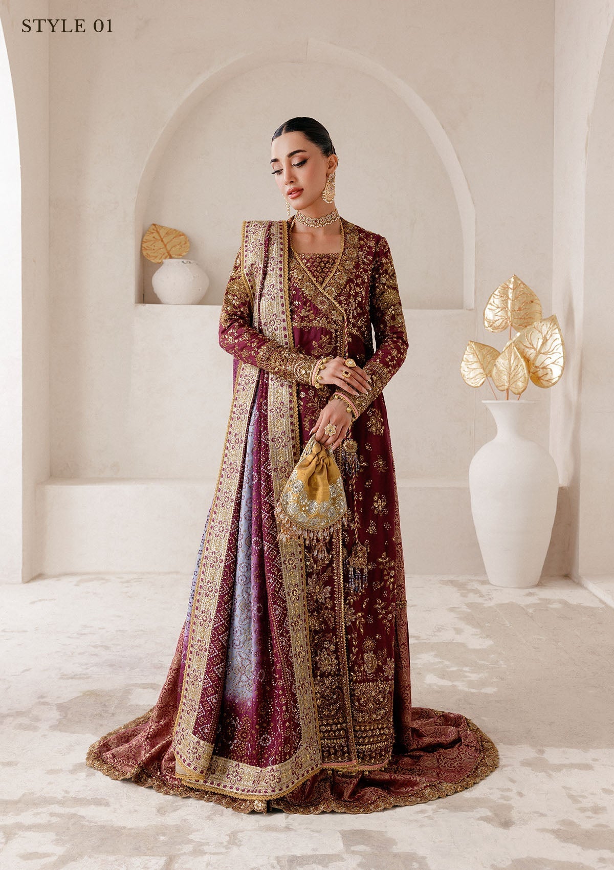 Aik Atelier | Wedding Festive 25 | WEDDING FESTIVE '25 VOL. 2 - LOOK 04 - by Libasekhas UK - Registered Vendor of : Aik Atelier - 100% Original Designer Dress