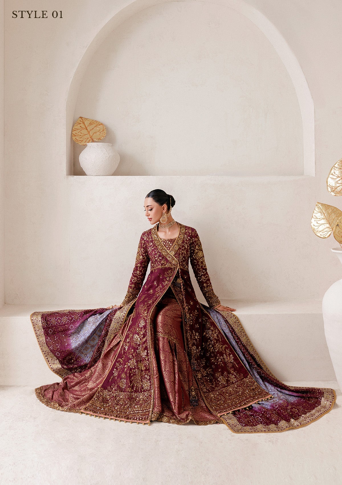 Aik Atelier | Wedding Festive 25 | WEDDING FESTIVE '25 VOL. 2 - LOOK 04 - by Libasekhas UK - Registered Vendor of : Aik Atelier - 100% Original Designer Dress