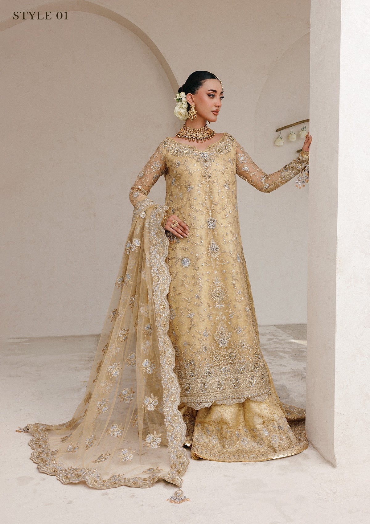 Aik Atelier | Wedding Festive 25 | WEDDING FESTIVE '25 VOL. 2 - LOOK 06 - by Libasekhas UK - Registered Vendor of : Aik Atelier - 100% Original Designer Dress