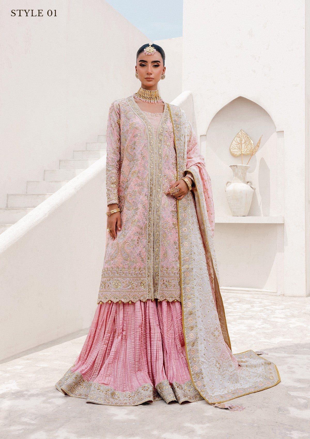 Aik Atelier | Wedding Festive 25 | WEDDING FESTIVE '25 VOL. 2 - LOOK 07 - by Libasekhas UK - Registered Vendor of : Aik Atelier - 100% Original Designer Dress