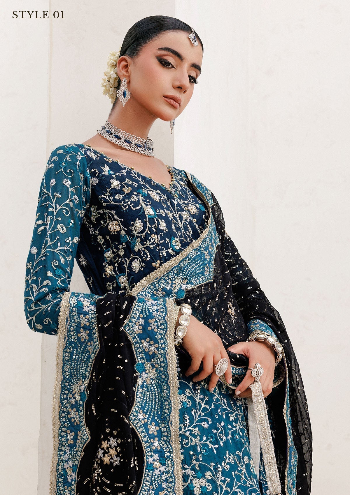 Aik Atelier | Wedding Festive 25 | WEDDING FESTIVE '25 VOL. 2 - LOOK 09 - by Libasekhas UK - Registered Vendor of : Aik Atelier - 100% Original Designer Dress