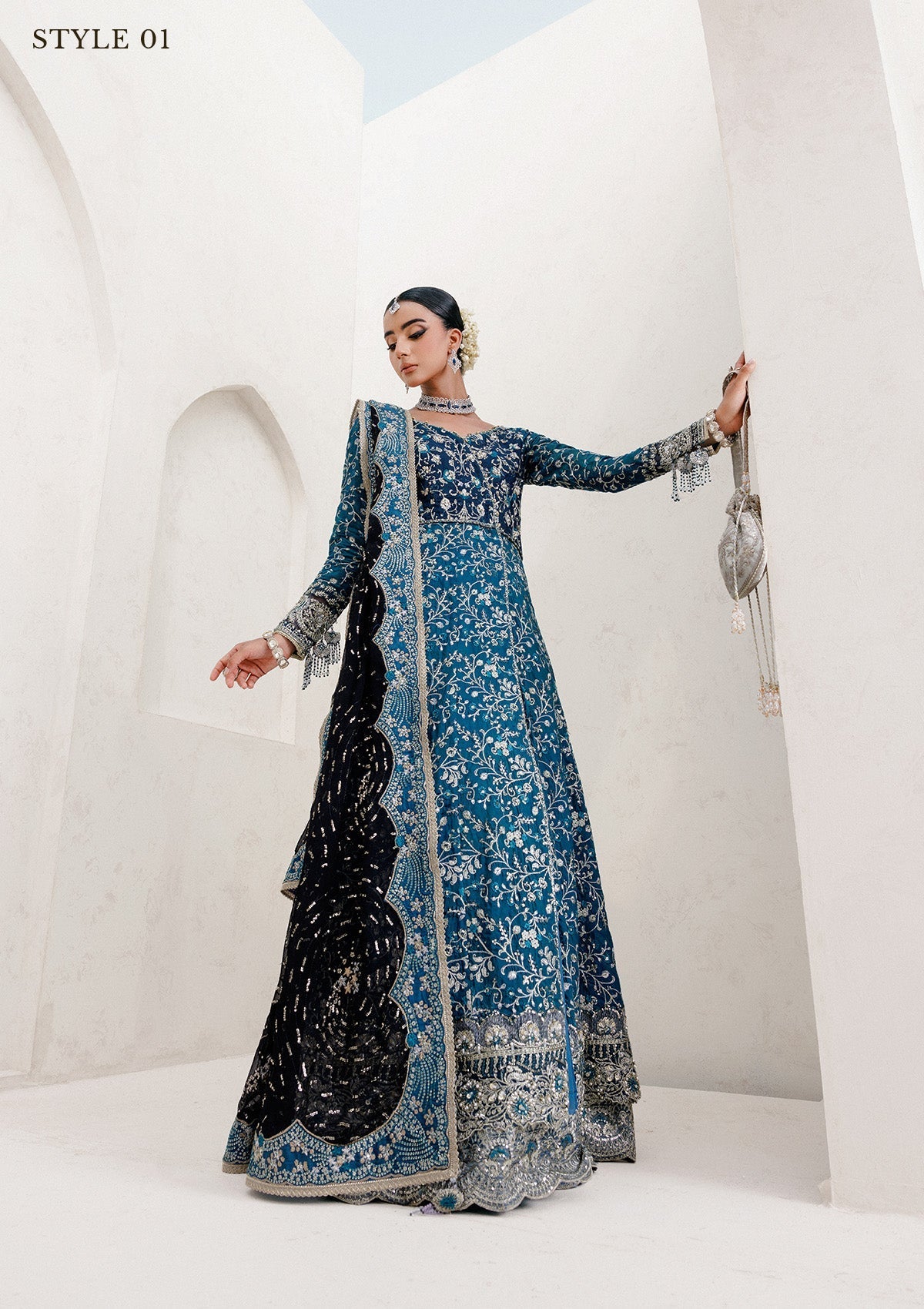 Aik Atelier | Wedding Festive 25 | WEDDING FESTIVE '25 VOL. 2 - LOOK 09 - by Libasekhas UK - Registered Vendor of : Aik Atelier - 100% Original Designer Dress