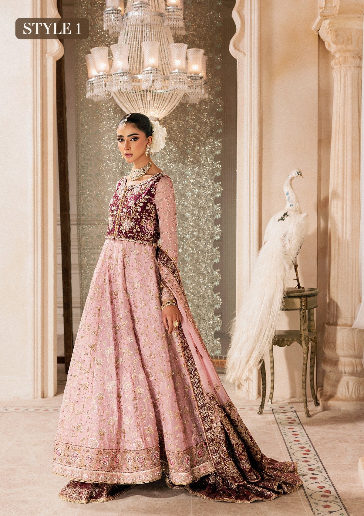 Aik Atelier | Wedding Festive 26 | VOL. 1 - LOOK 10 - by Libasekhas UK - Registered Vendor of : Aik Atelier - 100% Original Designer Dress