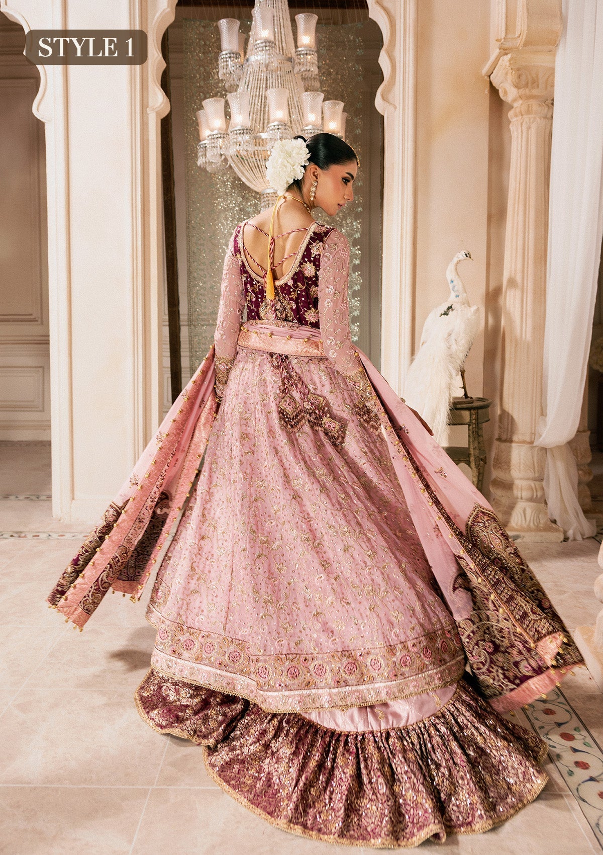 Aik Atelier | Wedding Festive 26 | VOL. 1 - LOOK 10 - by Libasekhas UK - Registered Vendor of : Aik Atelier - 100% Original Designer Dress