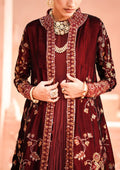 Aik Atelier | Zardozi Velvet 23 | 07 - by - Libasekhas UK - Registered Vendor of : Aik Atelier - 100% Original Designer Dresss