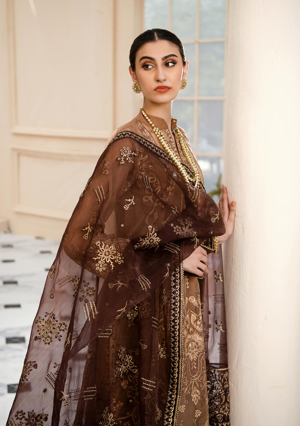 Aik Atelier | Formals Collection | LUMIERE - LOOK 04 - by - Libasekhas UK - Registered Vendor of : Aik Atelier - 100% Original Designer Dresss