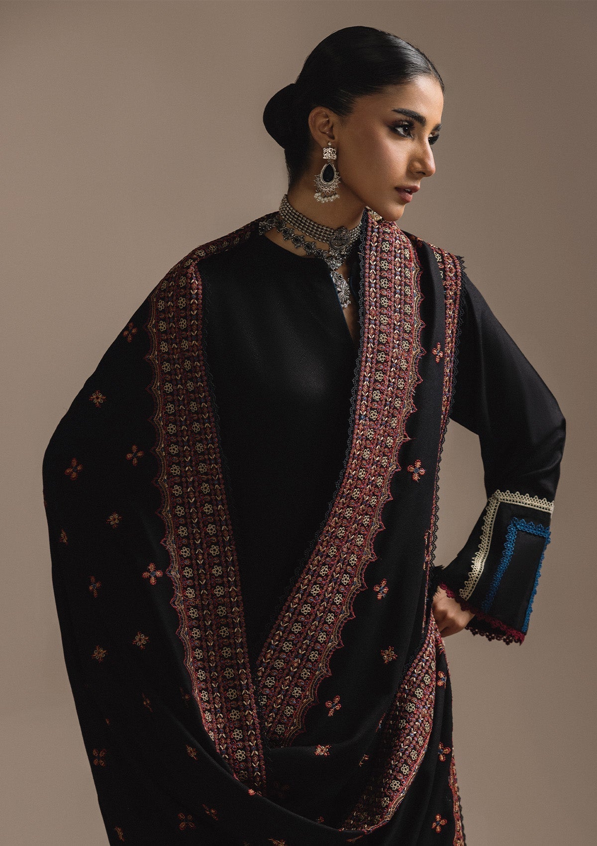 Aik Atelier | Aik Roz Karandi 25 | LOOK 02 - by Libasekhas UK - Registered Vendor of : Aik Atelier - 100% Original Designer Dress