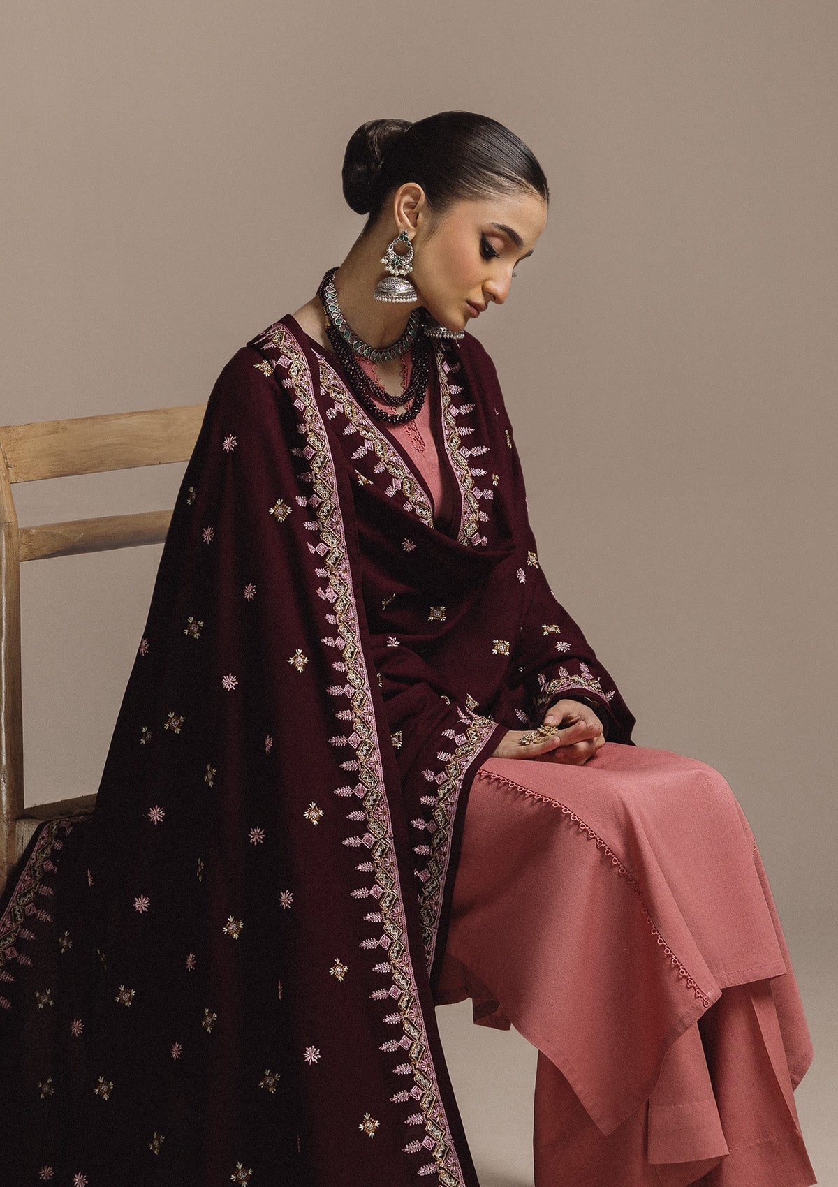 Aik Atelier | Aik Roz Karandi 25 | LOOK 03 - by Libasekhas UK - Registered Vendor of : Aik Atelier - 100% Original Designer Dress