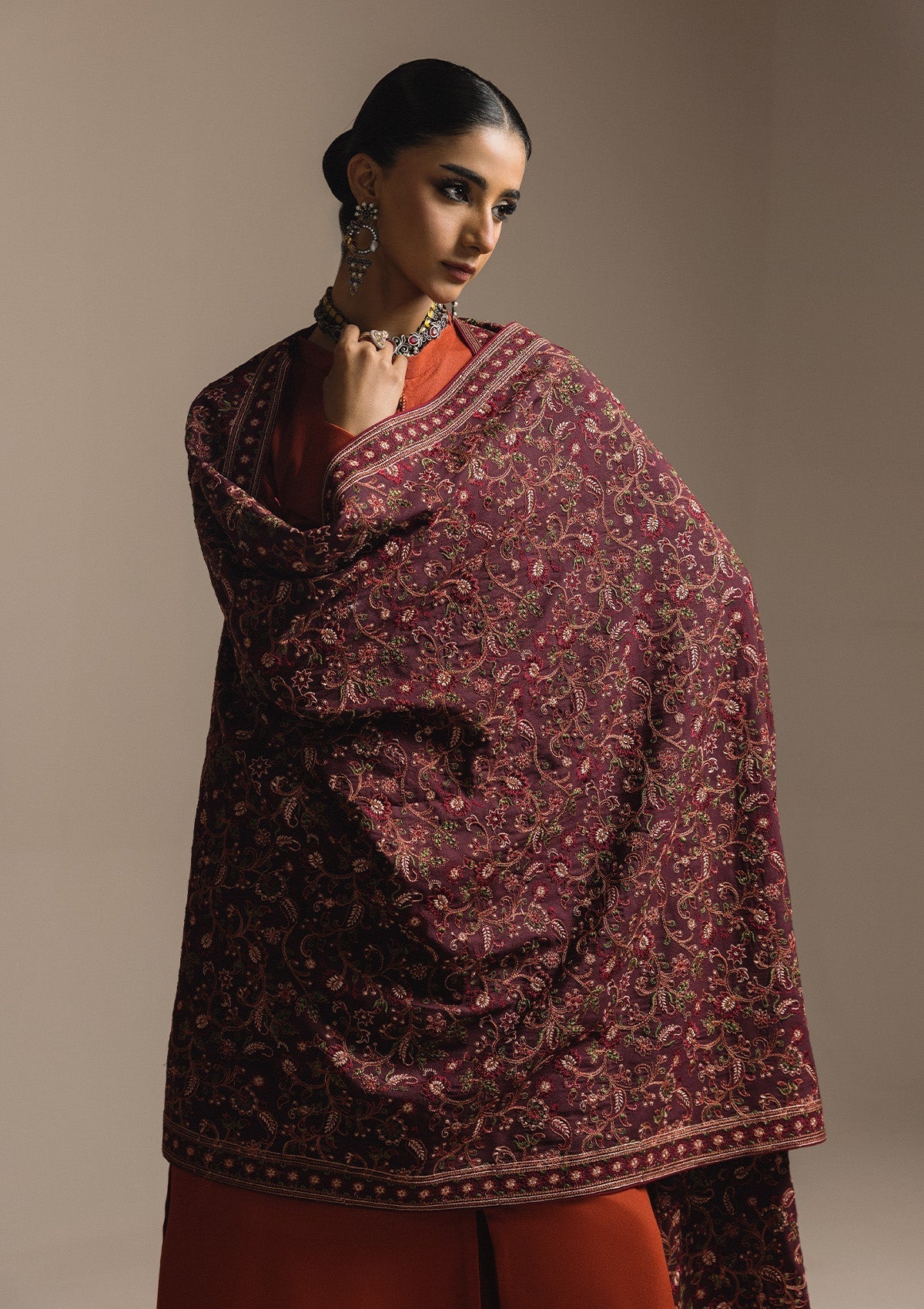 Aik Atelier | Aik Roz Karandi 25 | LOOK 04 - by Libasekhas UK - Registered Vendor of : Aik Atelier - 100% Original Designer Dress