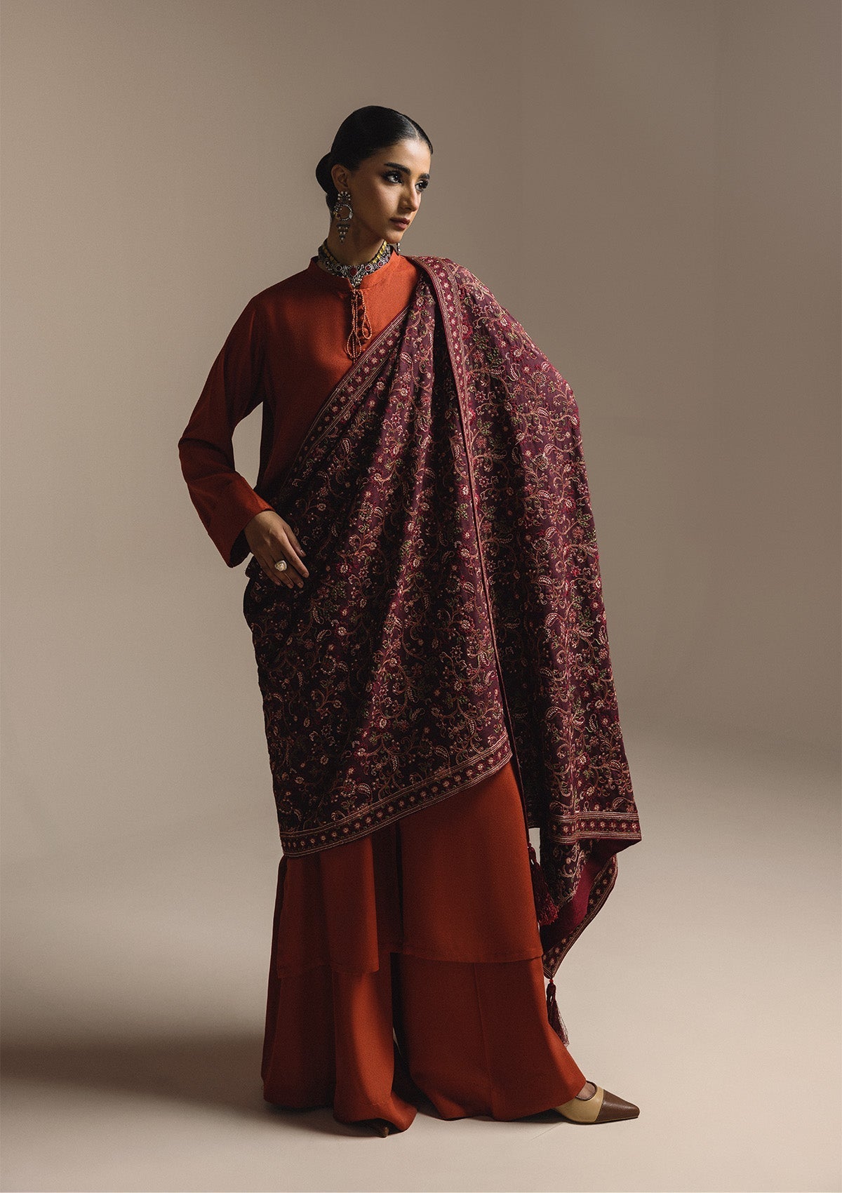 Aik Atelier | Aik Roz Karandi 25 | LOOK 04 - by Libasekhas UK - Registered Vendor of : Aik Atelier - 100% Original Designer Dress